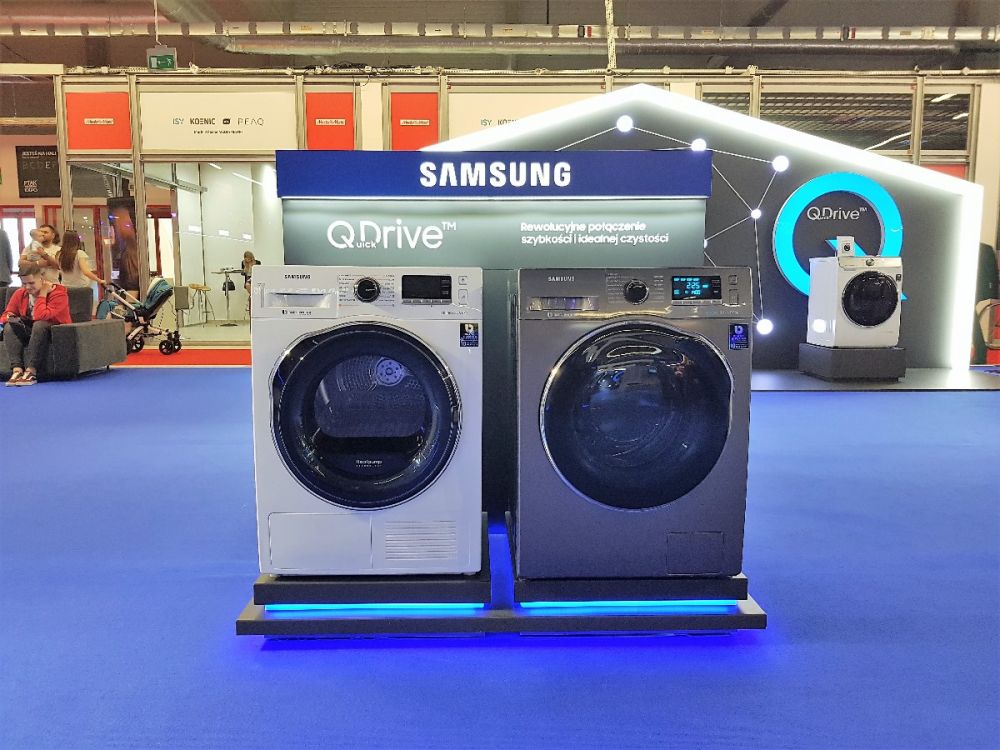 В ассортименте бытовой техники были и жемчужины: стиральные машины Samsung QuickDrive