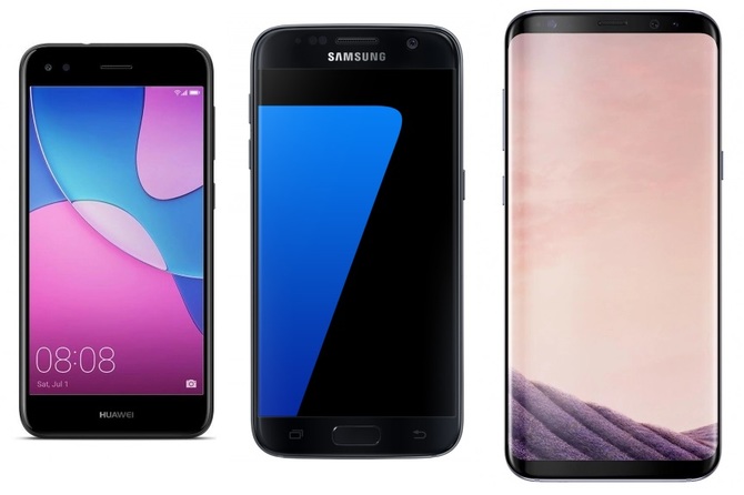 1, Samsung Galaxy A6, A6 + или Samsung Galaxy A8, но мы рекомендуем избегать этих устройств - они стоят слишком дорого за то, что они предлагают